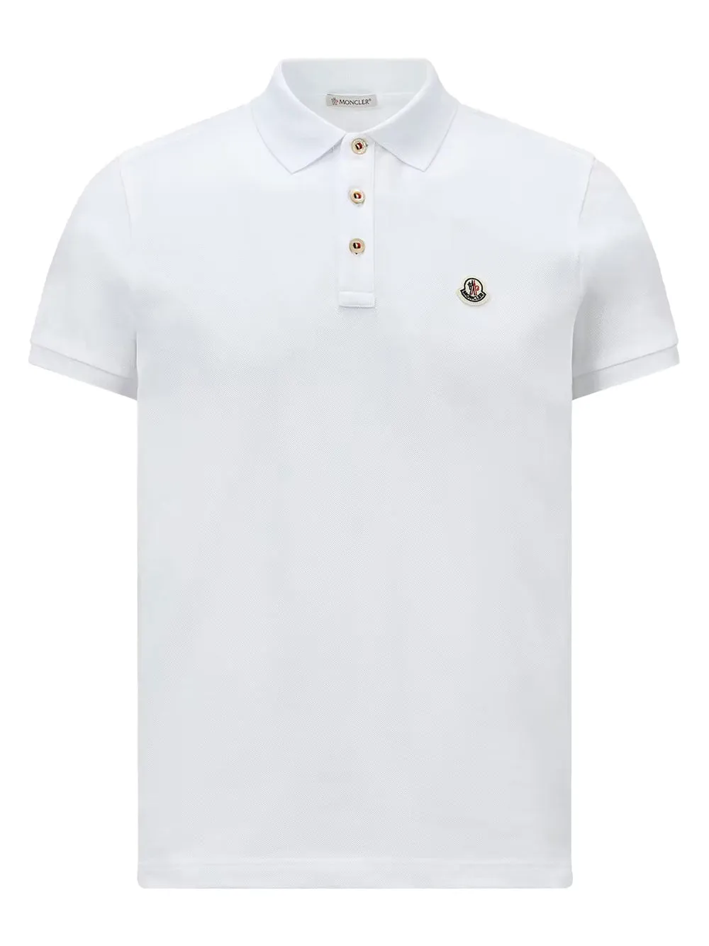Logo Patch Cotton Polo Shirt sold by Wanan Luxury