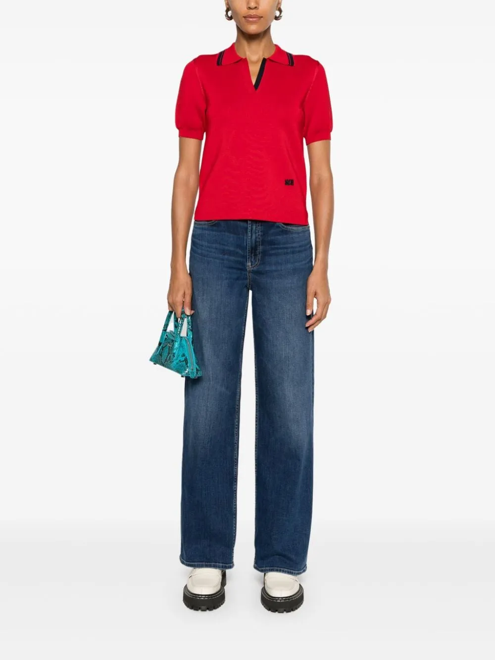 Baggy Wide Denim Jeans sold by Wanan Luxury product image thumbnail 2