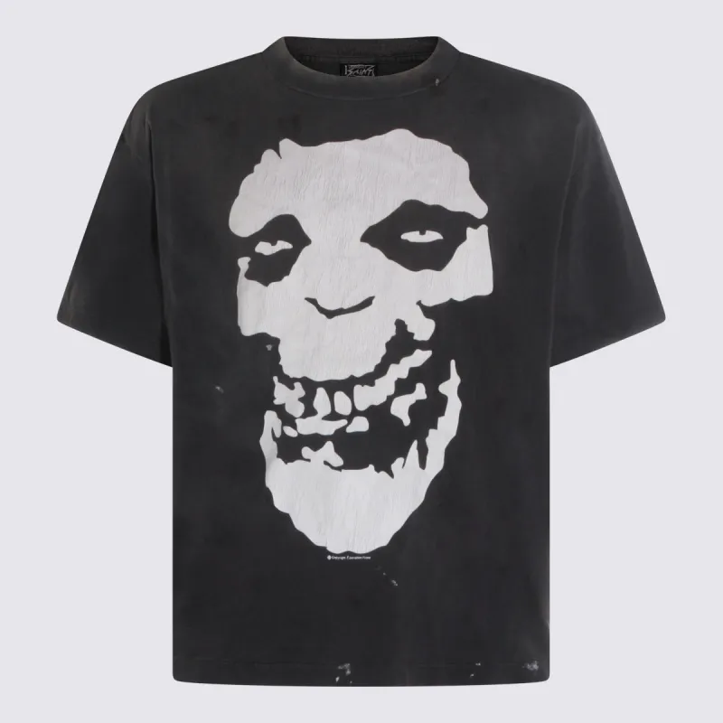 T-Shirts And Polos Black made by Saint Mxxxxxx