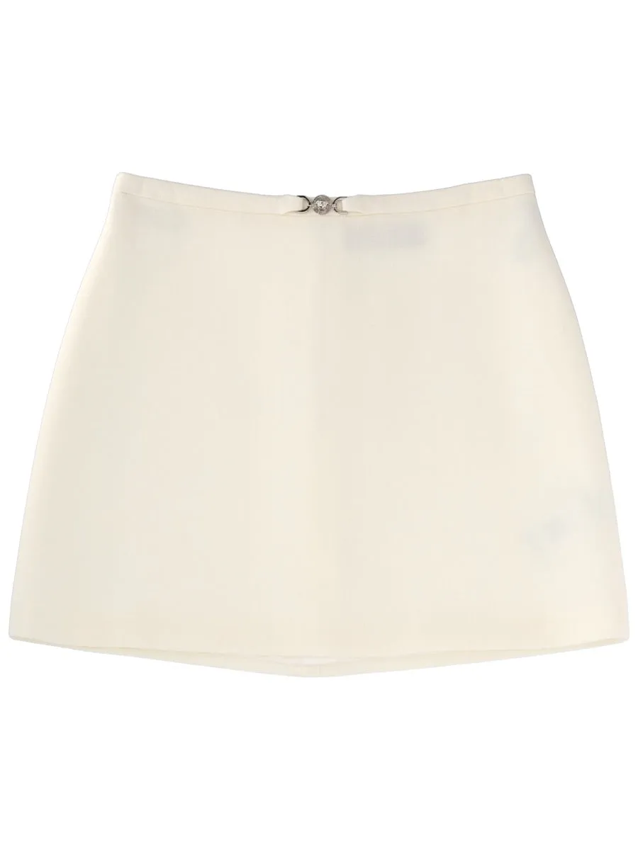 Virgin Wool Miniskirt sold by Wanan Luxury