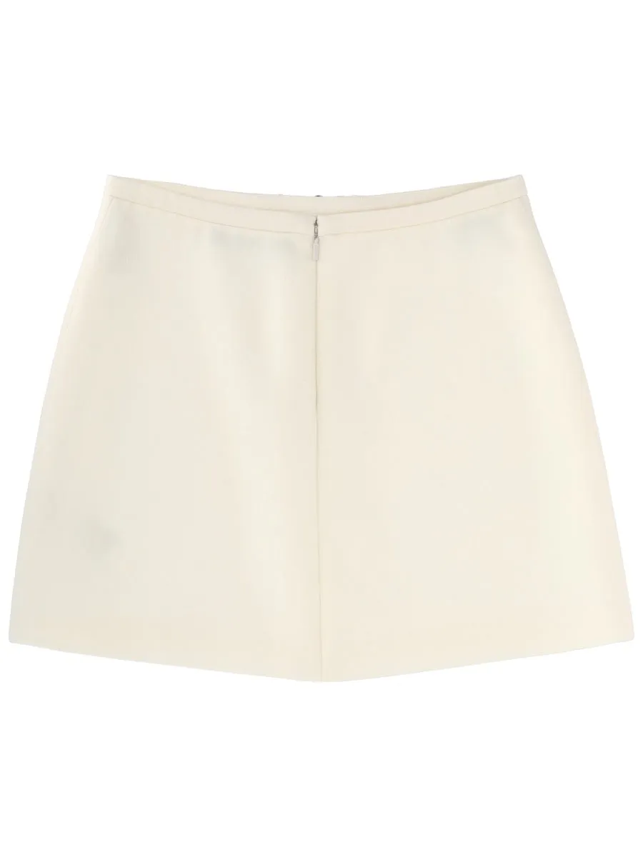 Virgin Wool Miniskirt sold by Wanan Luxury product image thumbnail 2