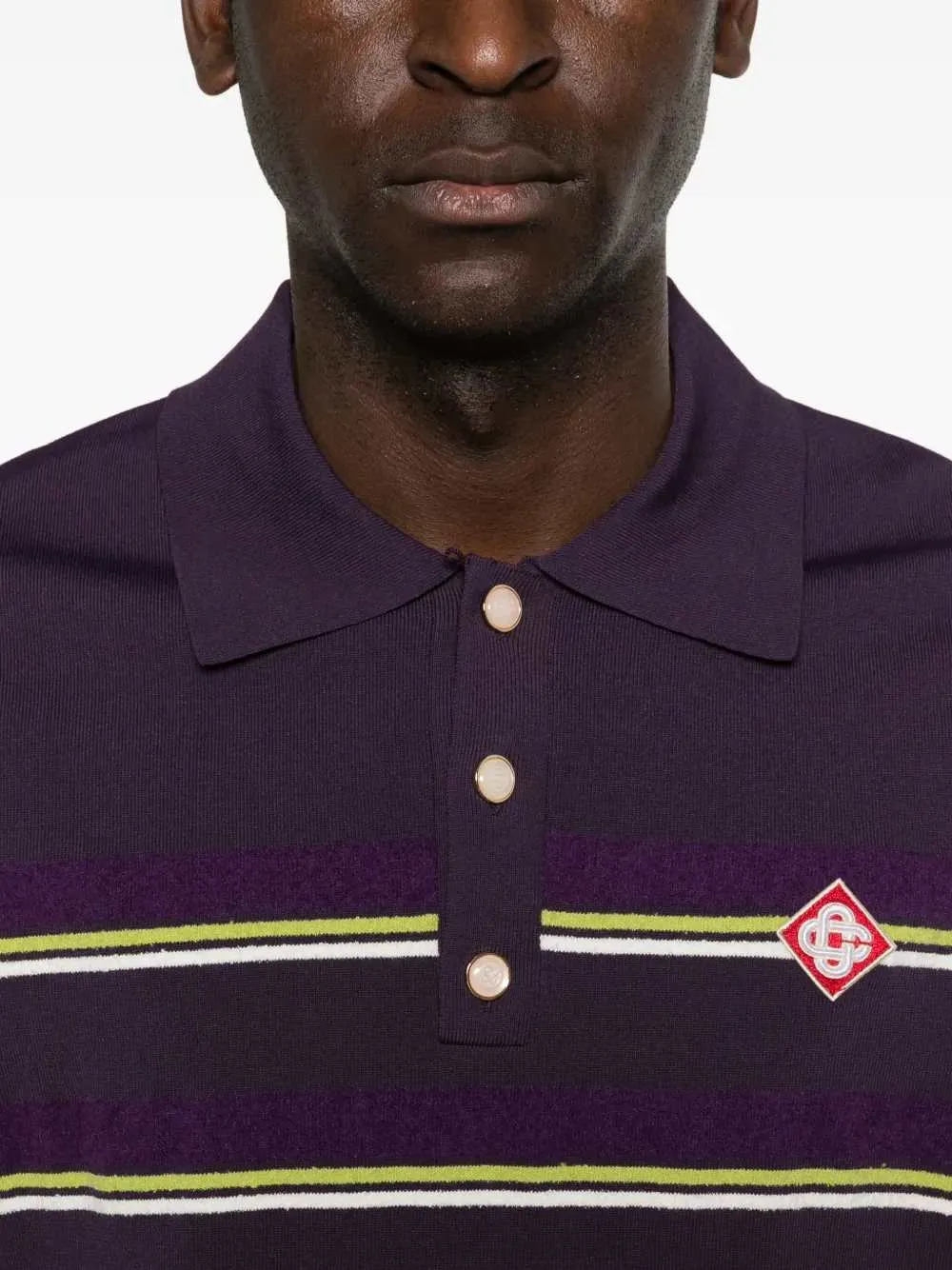 Striped Polo sold by Wanan Luxury product image thumbnail 5