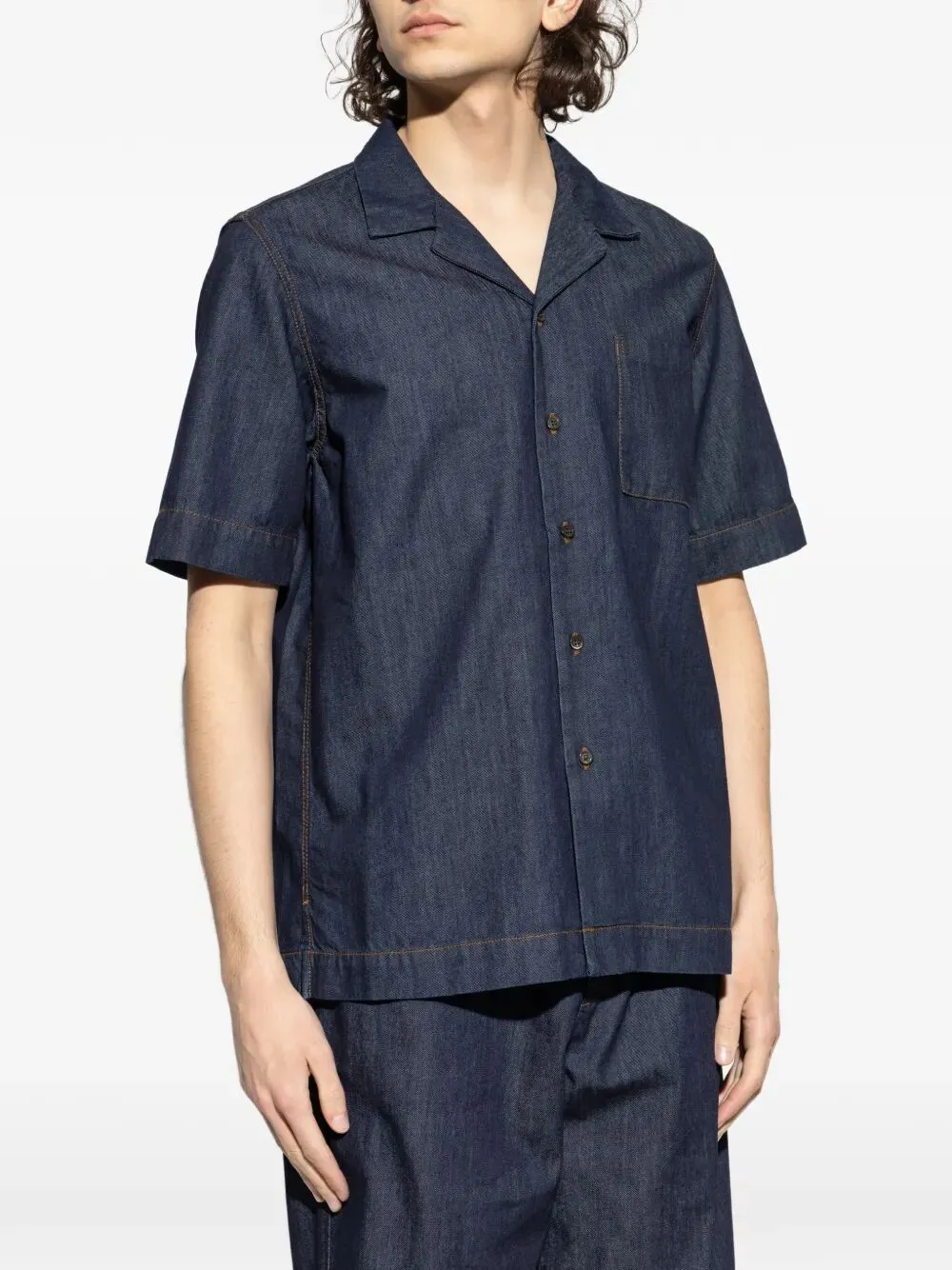 Cartone Denim Shirt sold by Wanan Luxury product image thumbnail 2