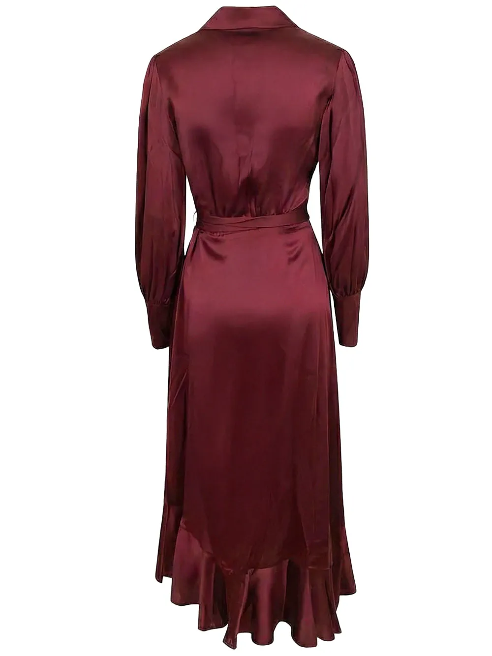 Silk Wrap Midi Dress sold by Wanan Luxury product image thumbnail 2