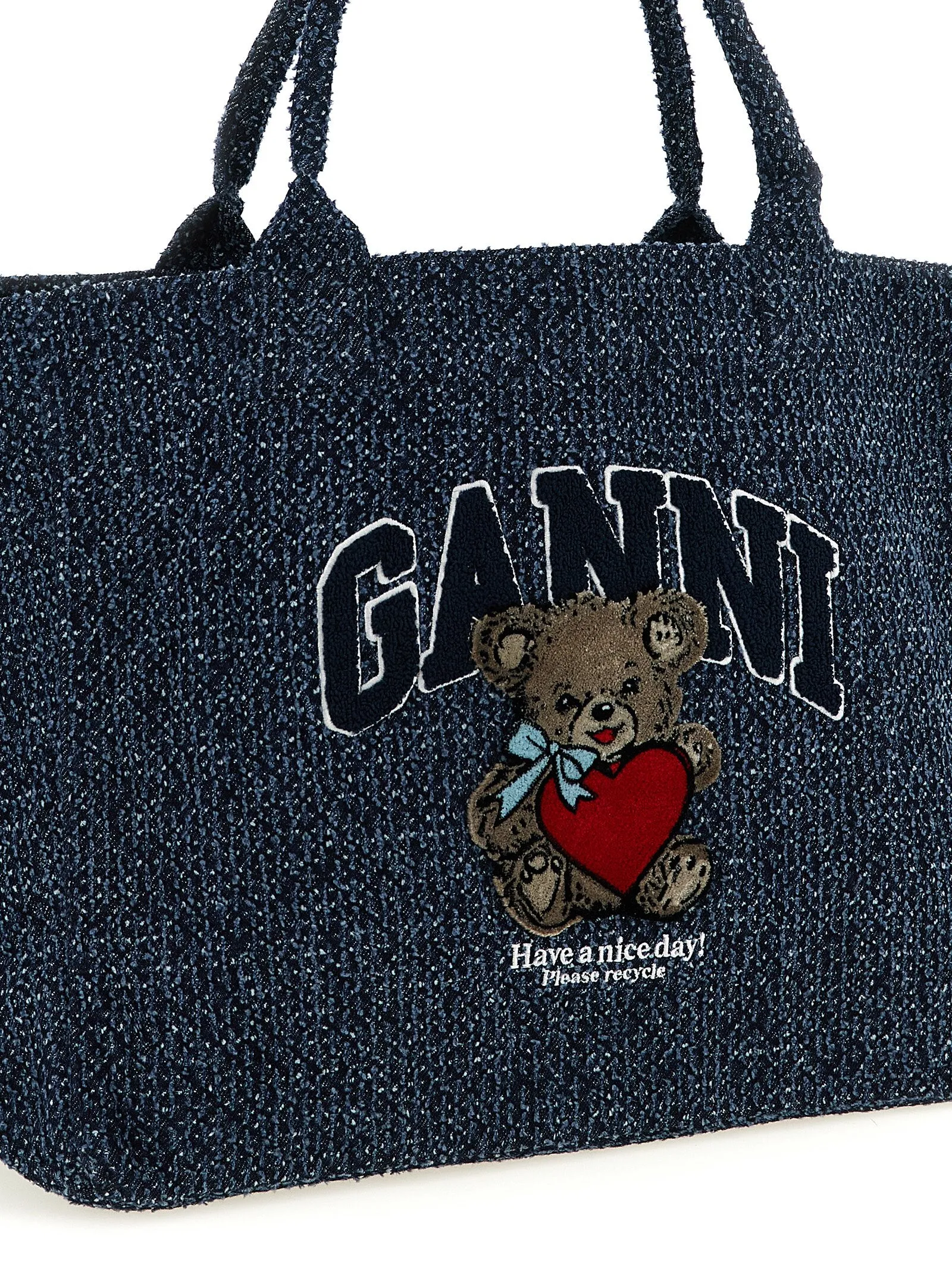 Xxl Bear Tote Bag Blue sold by Wanan Luxury product image thumbnail 3