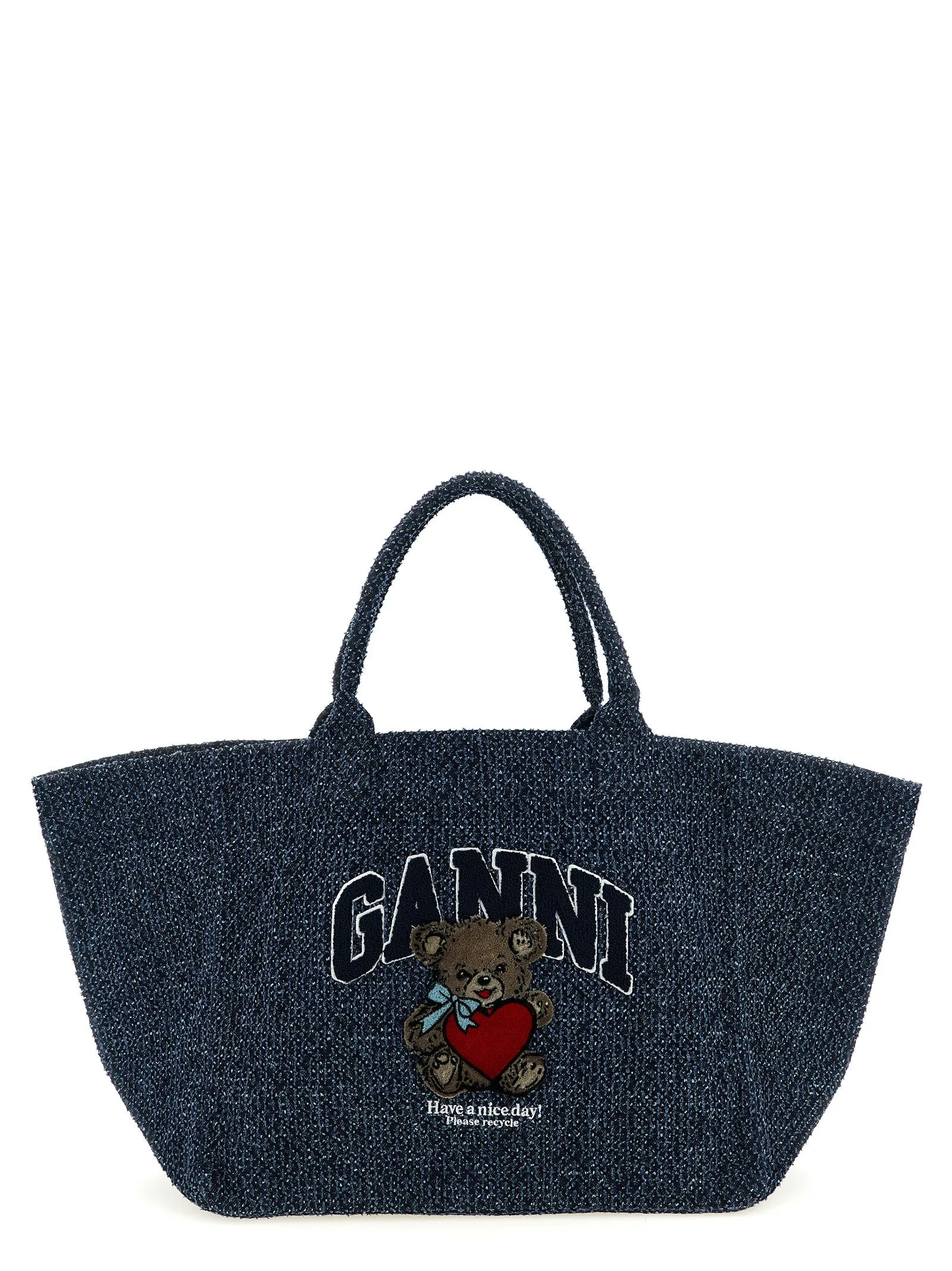 Xxl Bear Tote Bag Blue sold by Wanan Luxury