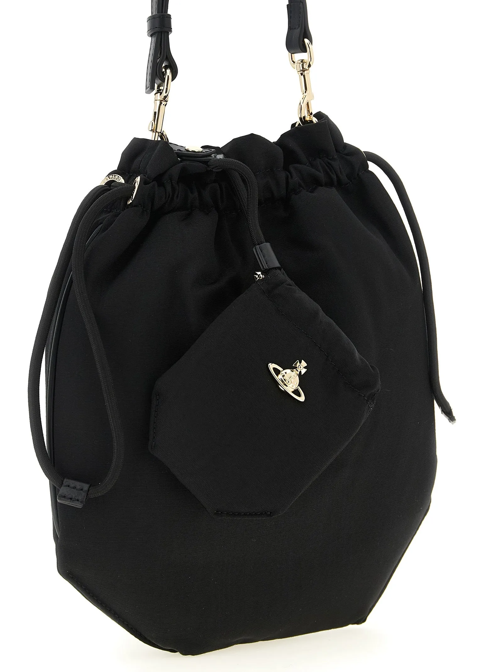 Drawstring Pouch Hand Bags Black sold by Wanan Luxury product image thumbnail 3