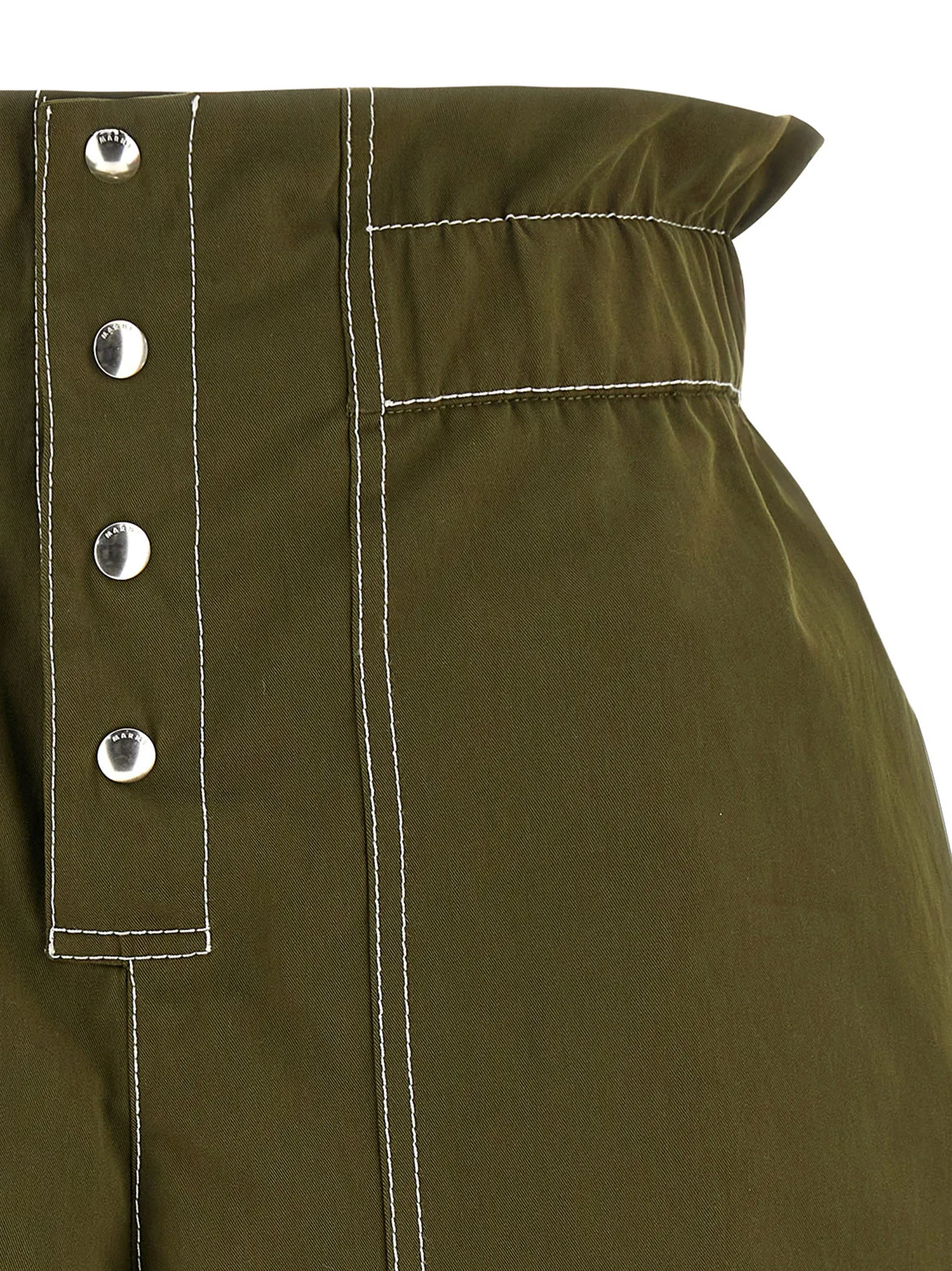 Gabardine Shorts Bermuda And Short Green sold by Wanan Luxury product image thumbnail 3