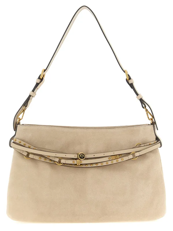 Belt Shoulder Bags Beige made by Pinko