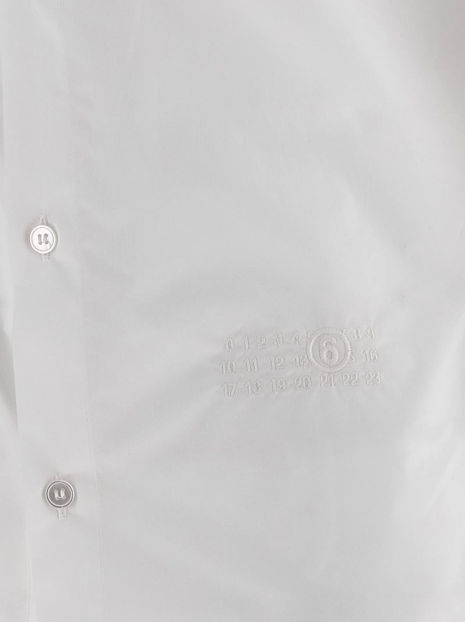 Numeric Signature Mm6 Shirt And Blouse White sold by Wanan Luxury product image thumbnail 4