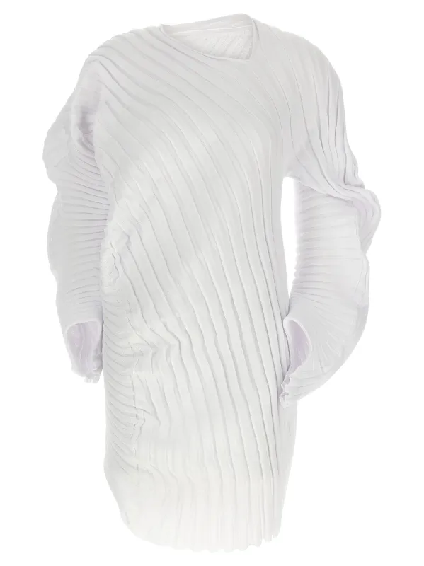 Knit (As It Is) Tops White made by Issey Miyake