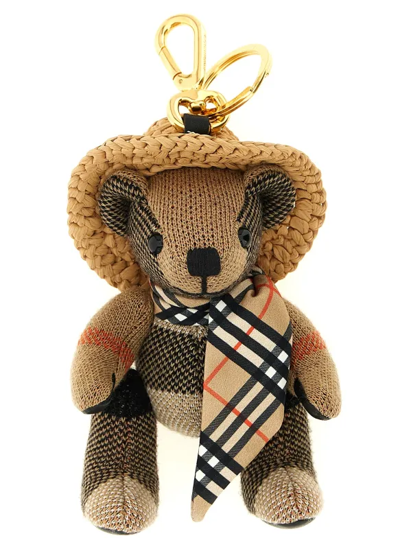 Orsetto Thomas Keyring Beige made by Burberry