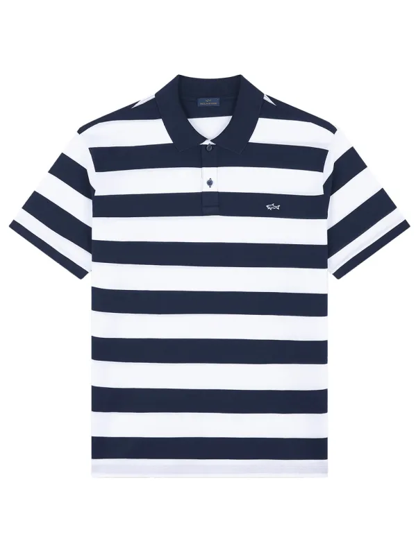 Double PiquÉ Cotton Polo made by Paul & Shark