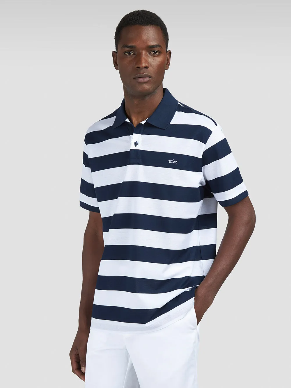Double PiquÉ Cotton Polo sold by Wanan Luxury product image thumbnail 2