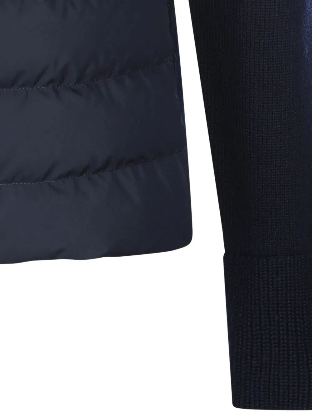 Padded Wool Zip-Up Cardigan sold by Wanan Luxury product image thumbnail 4