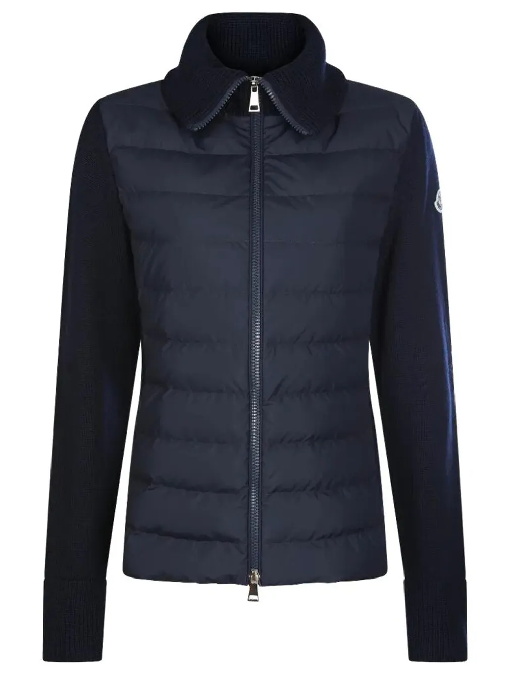 Padded Wool Zip-Up Cardigan sold by Wanan Luxury