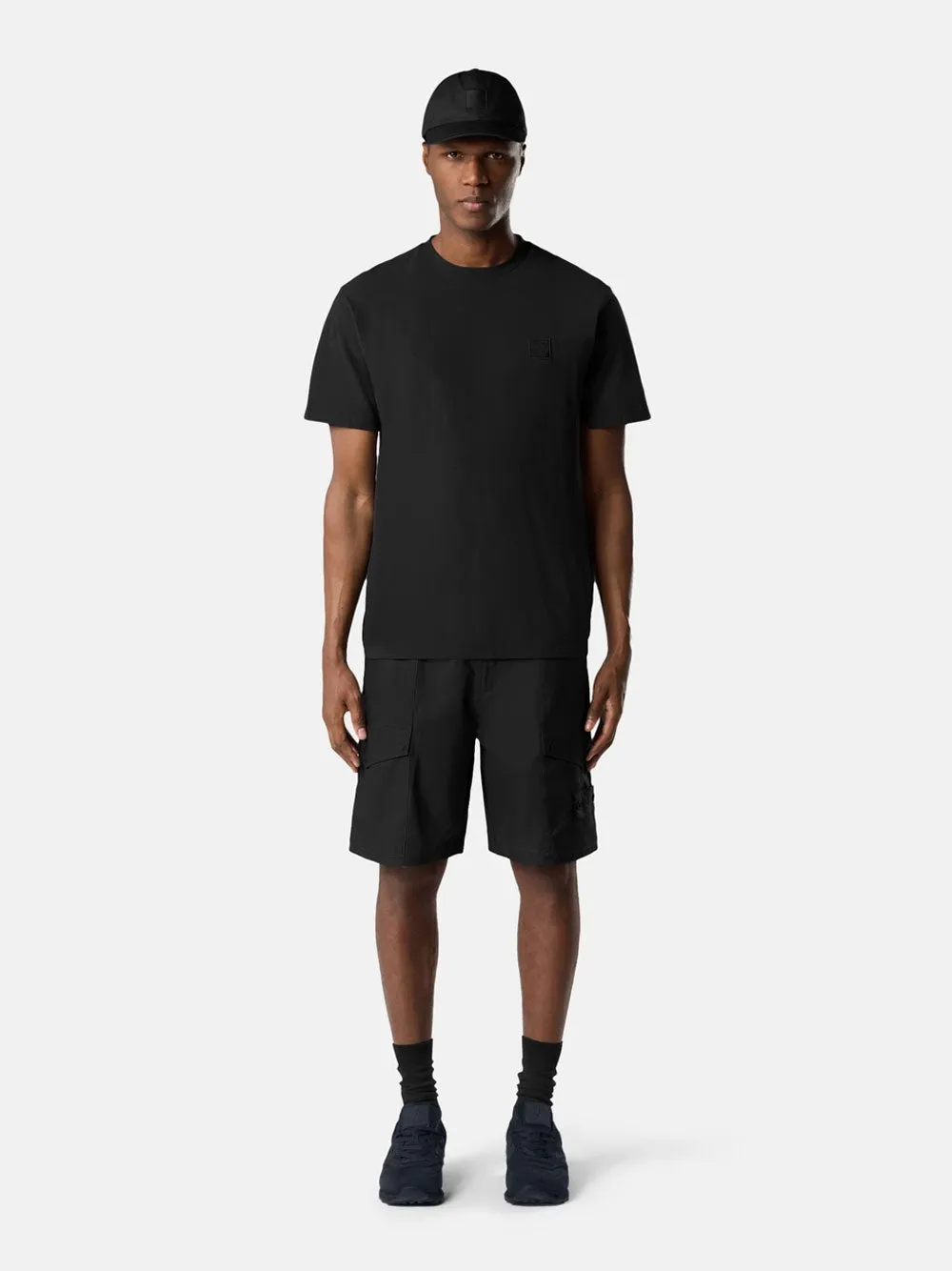 Slim Fit T-Shirt With Tonal Compass Patch sold by Wanan Luxury product image thumbnail 2