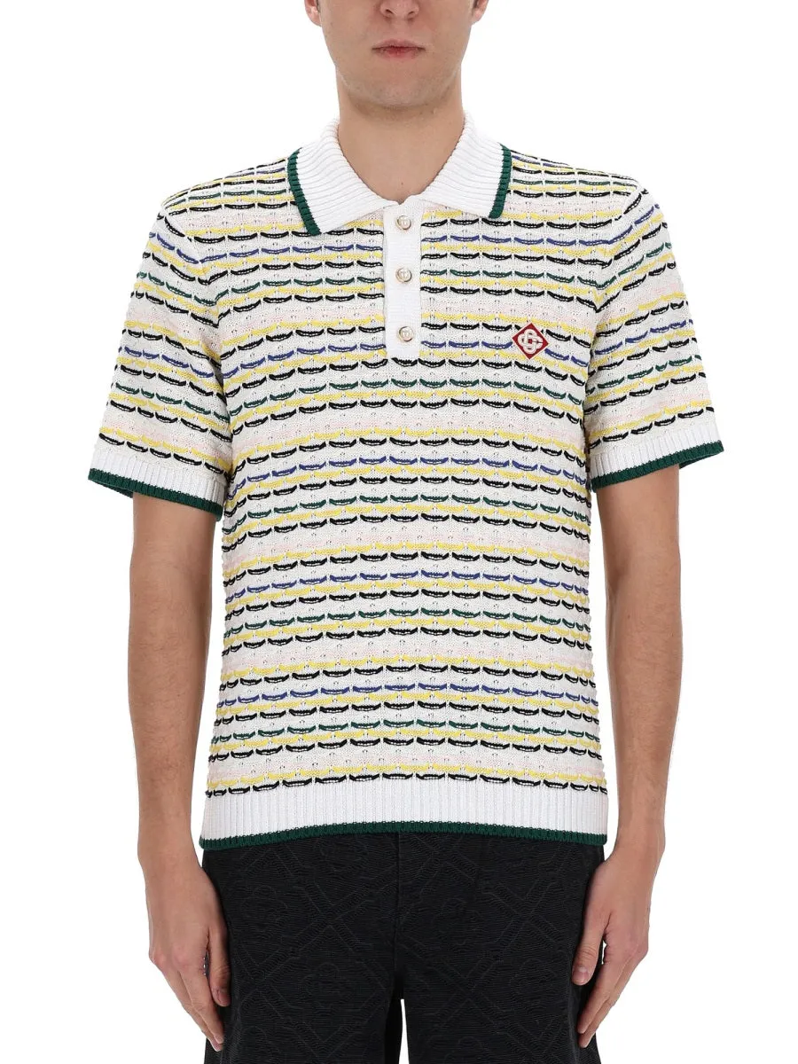 Knitted Polo. sold by Wanan Luxury product image thumbnail 4