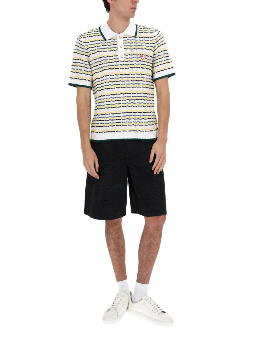 Knitted Polo. sold by Wanan Luxury product image thumbnail 2