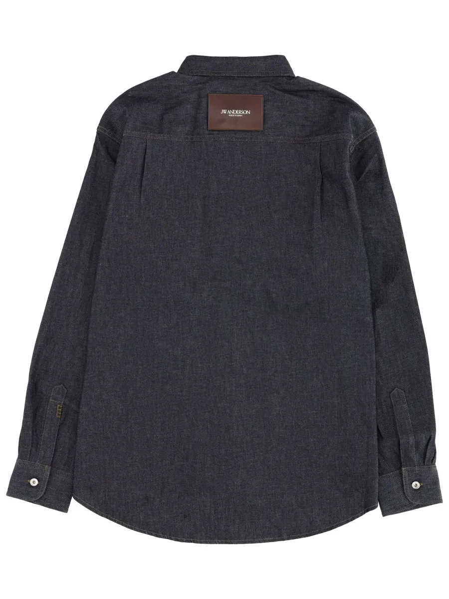 Denim Shirt sold by Wanan Luxury product image thumbnail 3