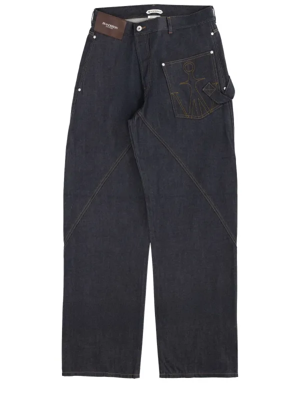 "Twisted Workwear" Jeans sold by Wanan Luxury