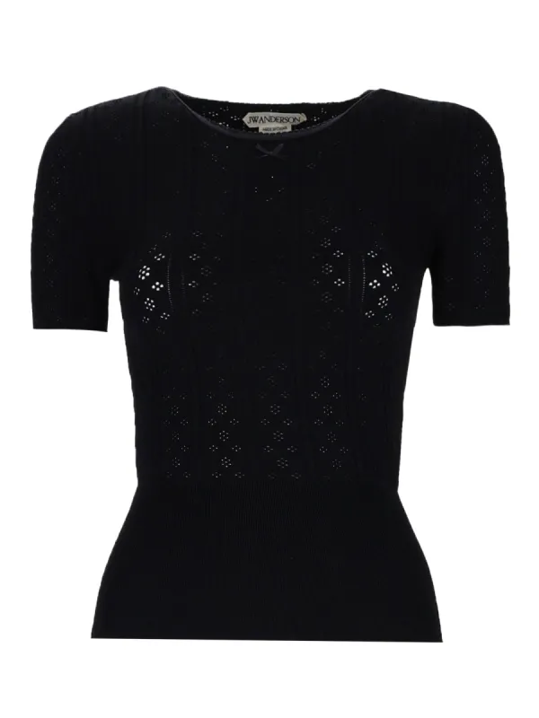 "Pointelle" T-Shirt sold by Wanan Luxury