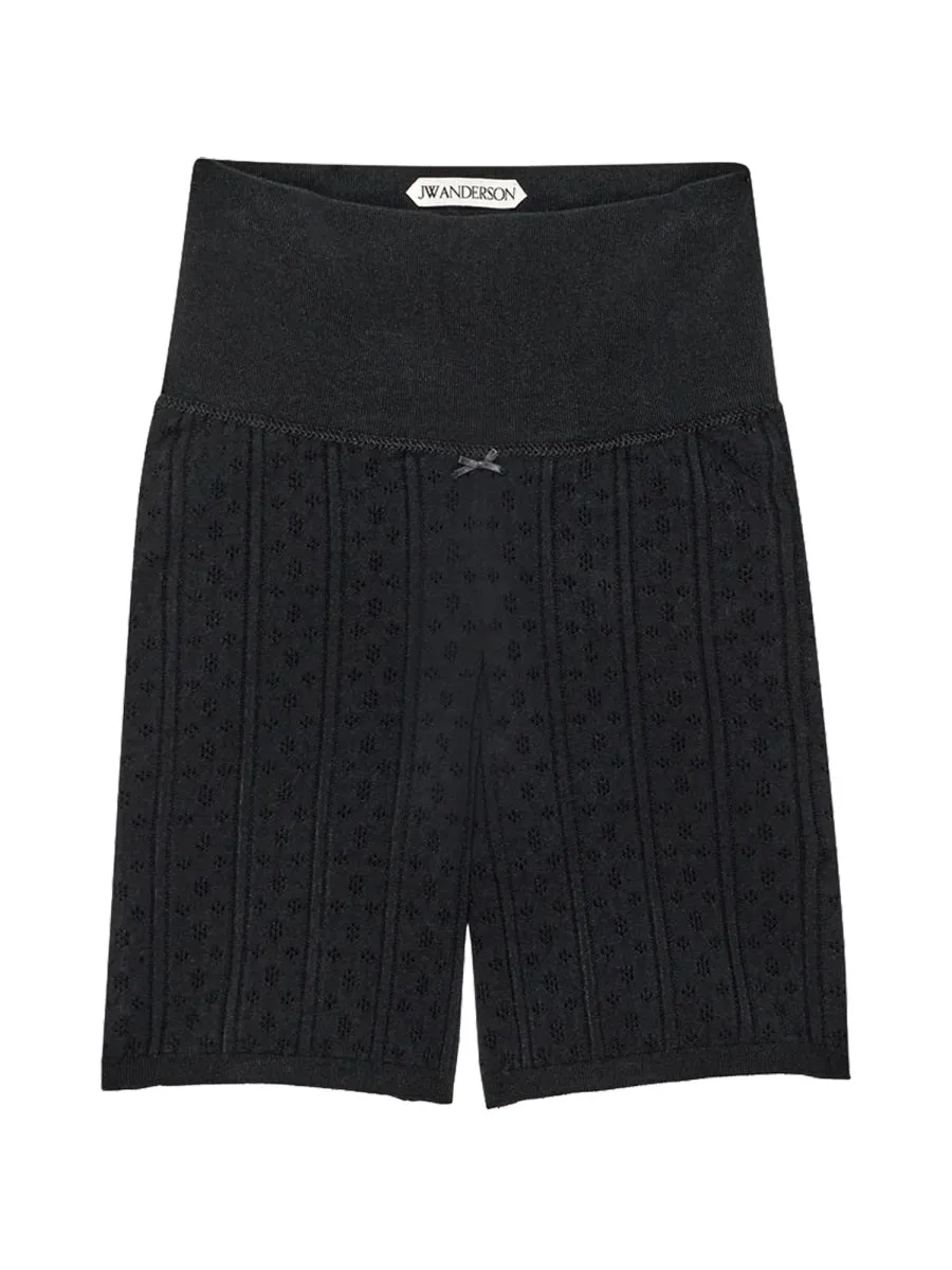 Perforated Knit Shorts sold by Wanan Luxury