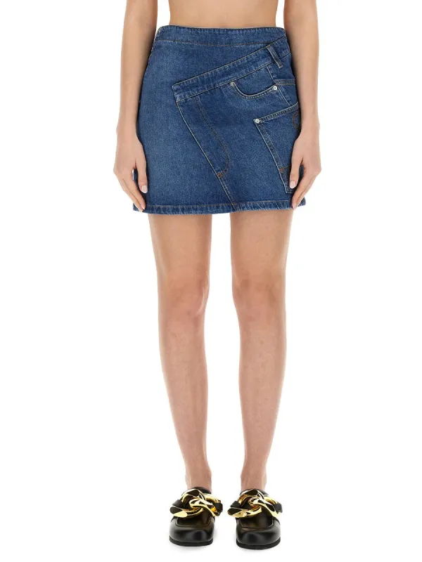 Denim Miniskirt made by J.W. Anderson