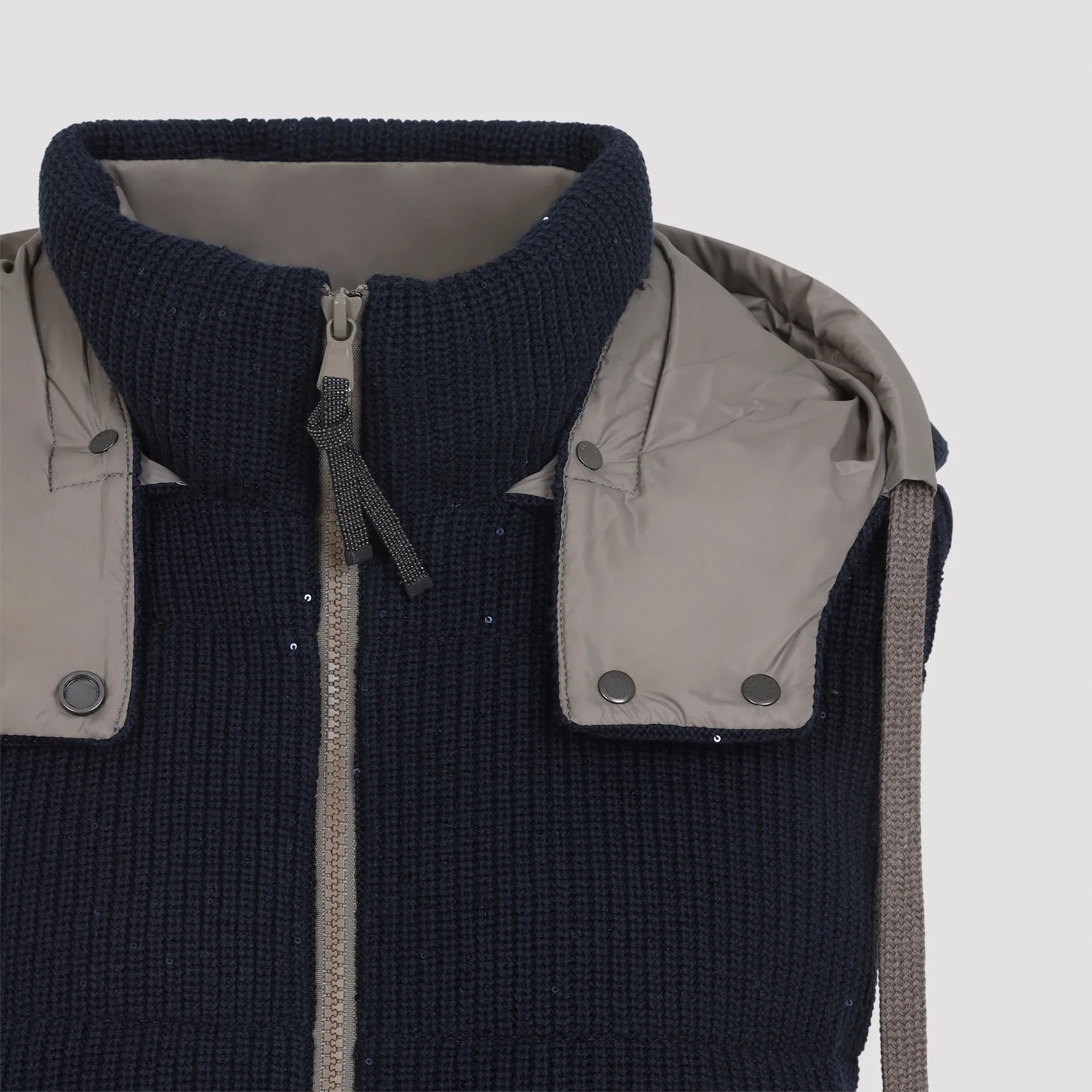 Gilet Blue sold by Wanan Luxury product image thumbnail 5