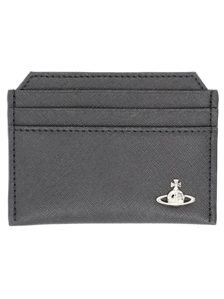 Card Holder With "Orb" Detail sold by Wanan Luxury