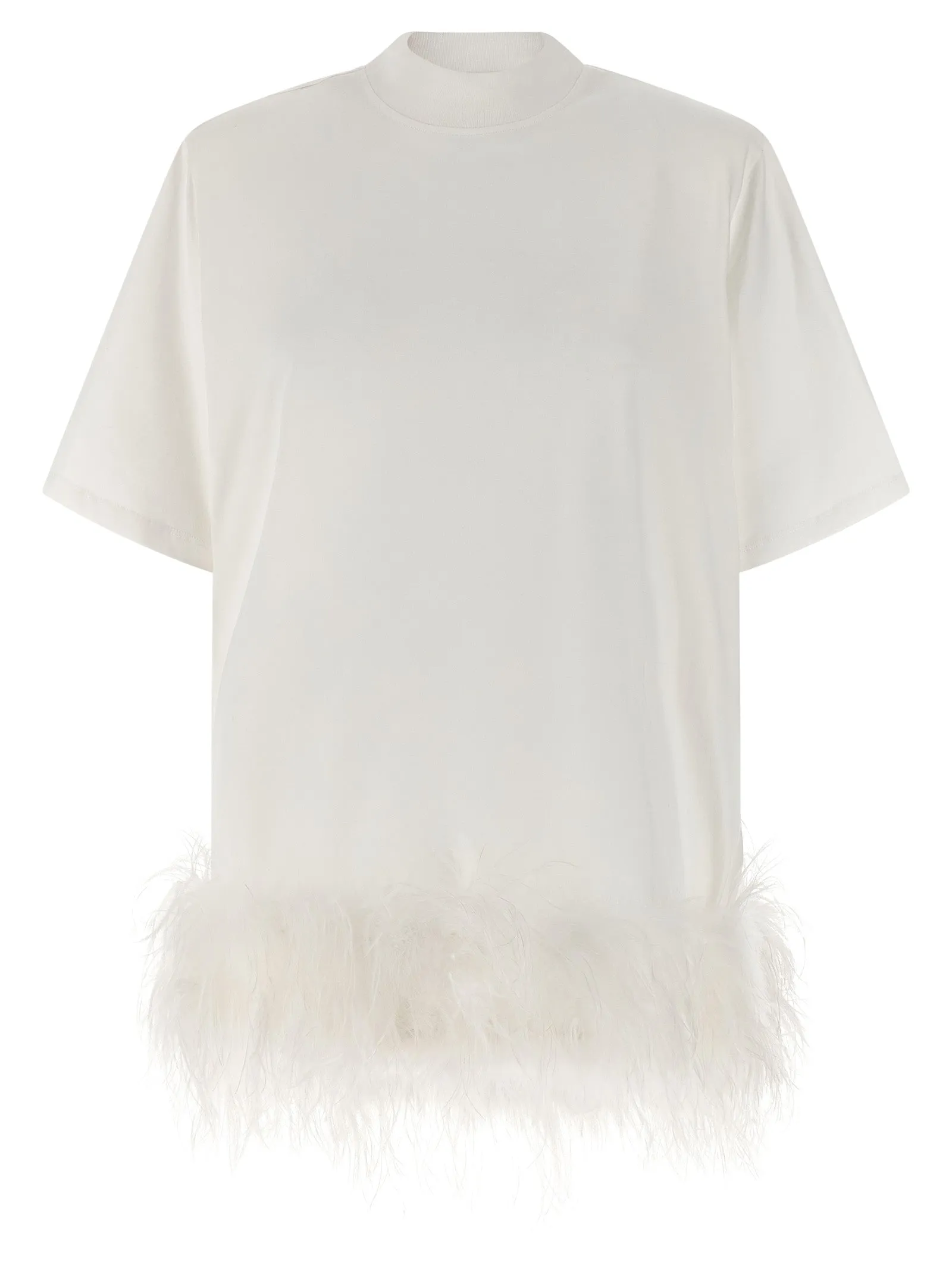 Feather Dress Dresses White sold by Wanan Luxury