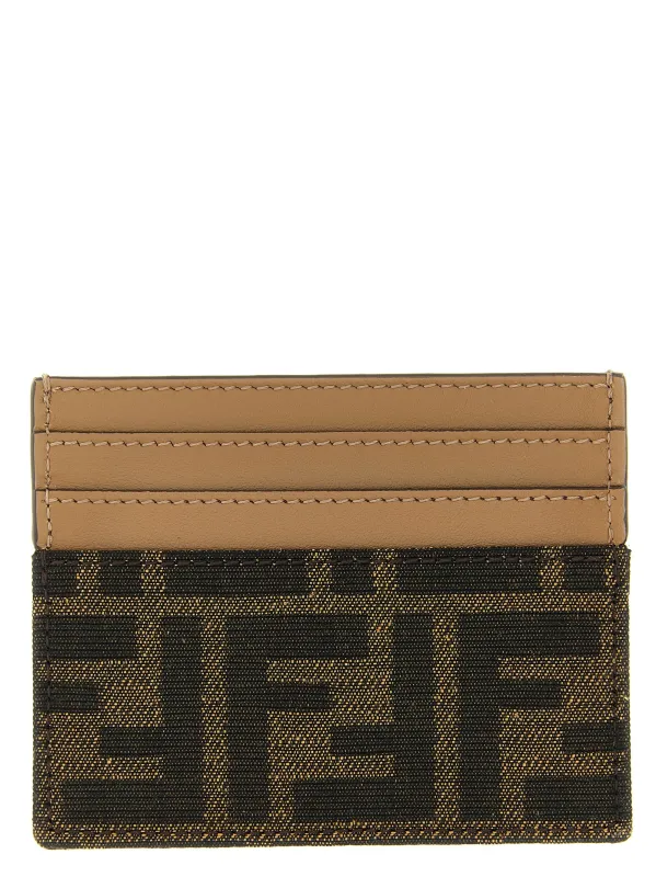 Baguette Wallets And Card Holders Brown made by Fendi