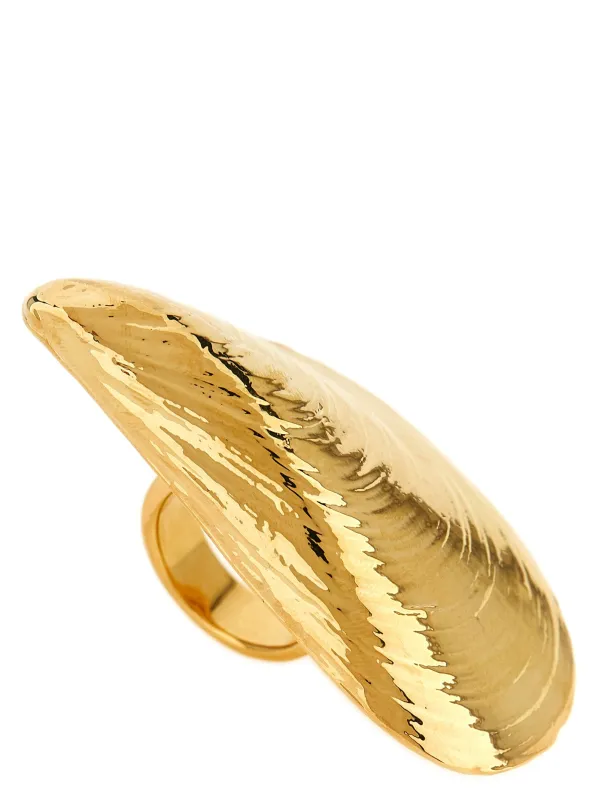 Mussel Shell Jewelry Gold made by Wanan Luxury