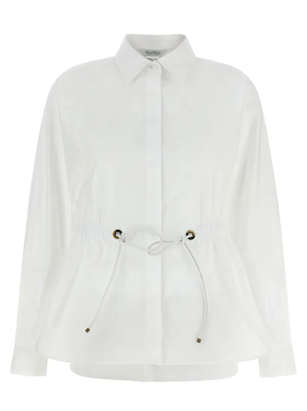 Mxmtazzina Shirt And Blouse White made by MaxMara