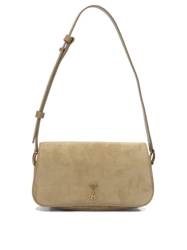 Shoulder Bags Beige made by Ami