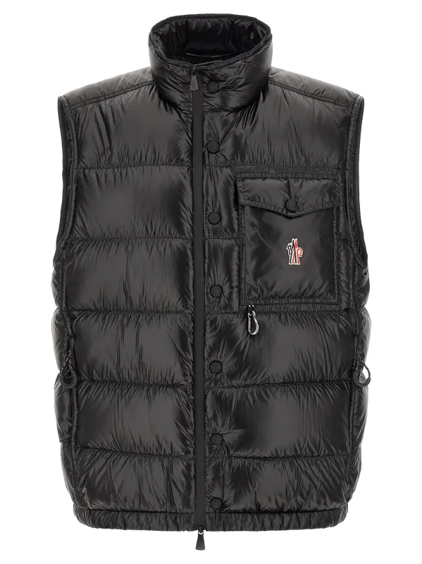 Uychi Gilet Black made by Moncler
