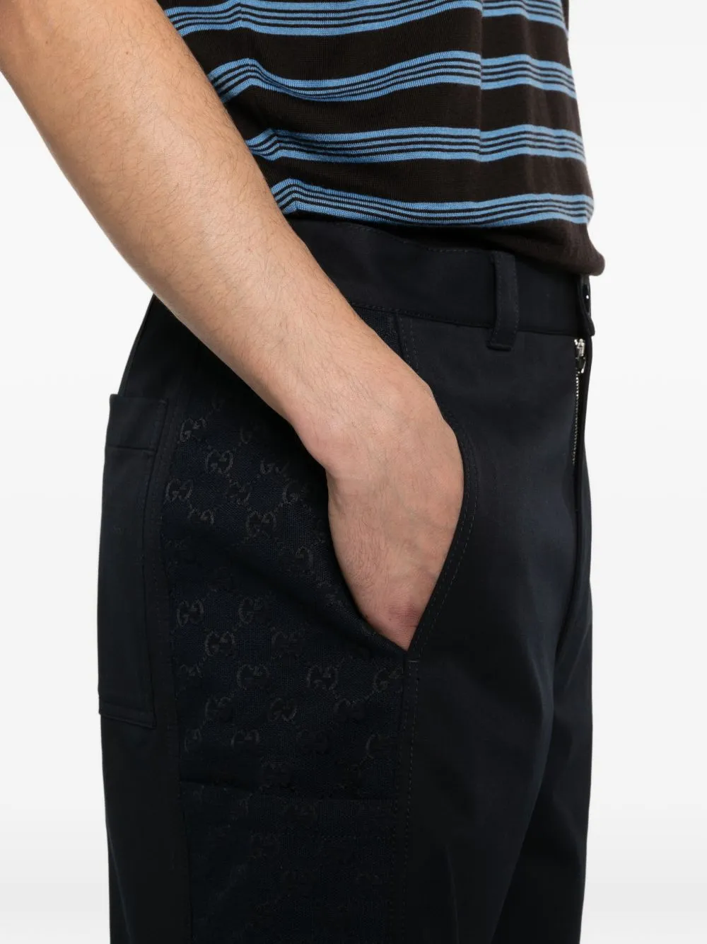 Cotton Twill Shorts sold by Wanan Luxury product image thumbnail 4
