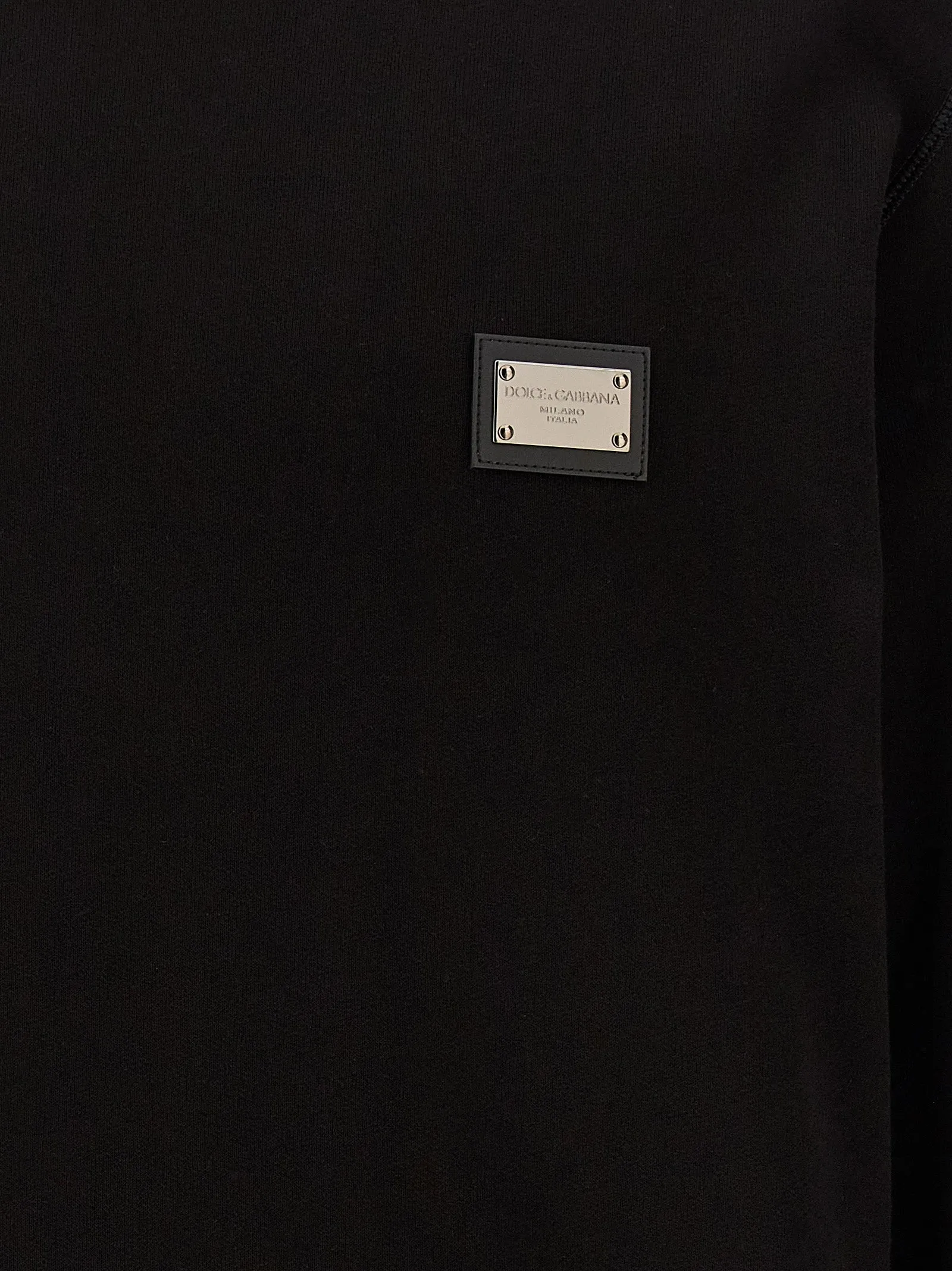 Logo Plate Sweatshirt Black sold by Wanan Luxury product image thumbnail 4