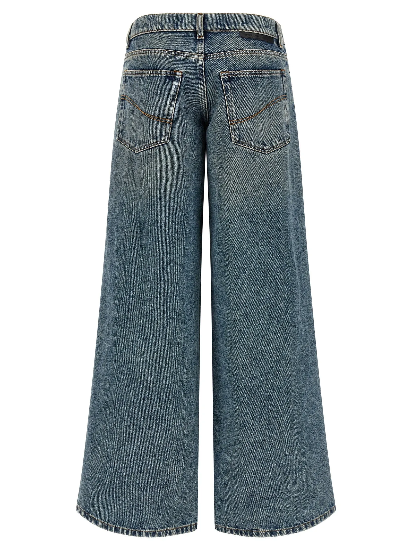 Lace-Up Jeans Blue sold by Wanan Luxury product image thumbnail 2