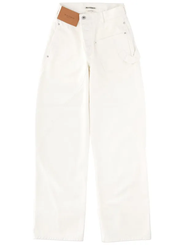 Jeans With Logo Patch made by J.W. Anderson