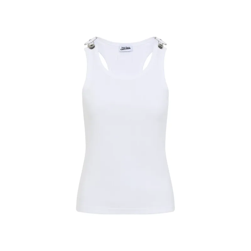Vests & Tanks White made by Jean Paul Gaultier