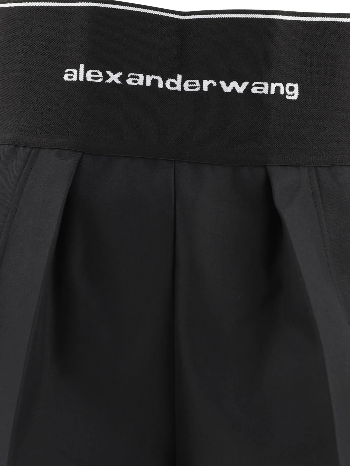 Safari Short With Exposed Zipper And Logo Elastic Shorts Black sold by Wanan Luxury product image thumbnail 3