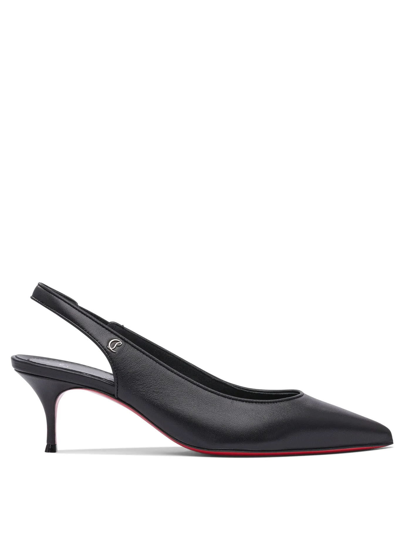 Sporty Kate Sling 55 Nappa/Lining Heeled Shoes Black sold by Wanan Luxury