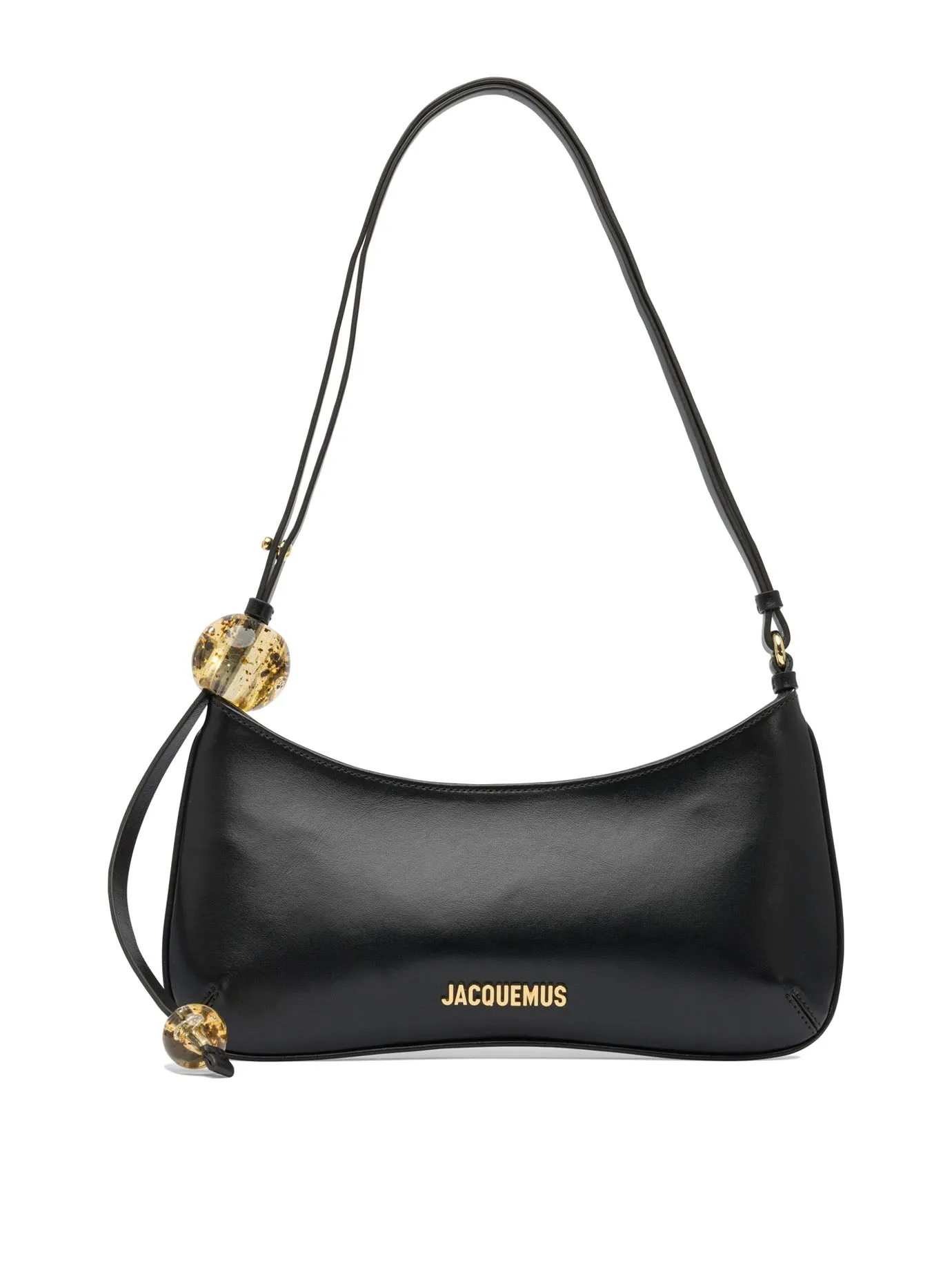 Le Bisou Perle Shoulder Bags Black sold by Wanan Luxury