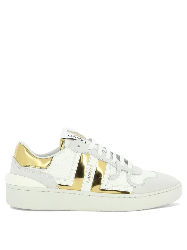Mesh Clay Sneakers & Slip-On White made by Lanvin