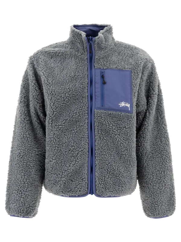 Sherpa Jackets And Coats Blue sold by Wanan Luxury