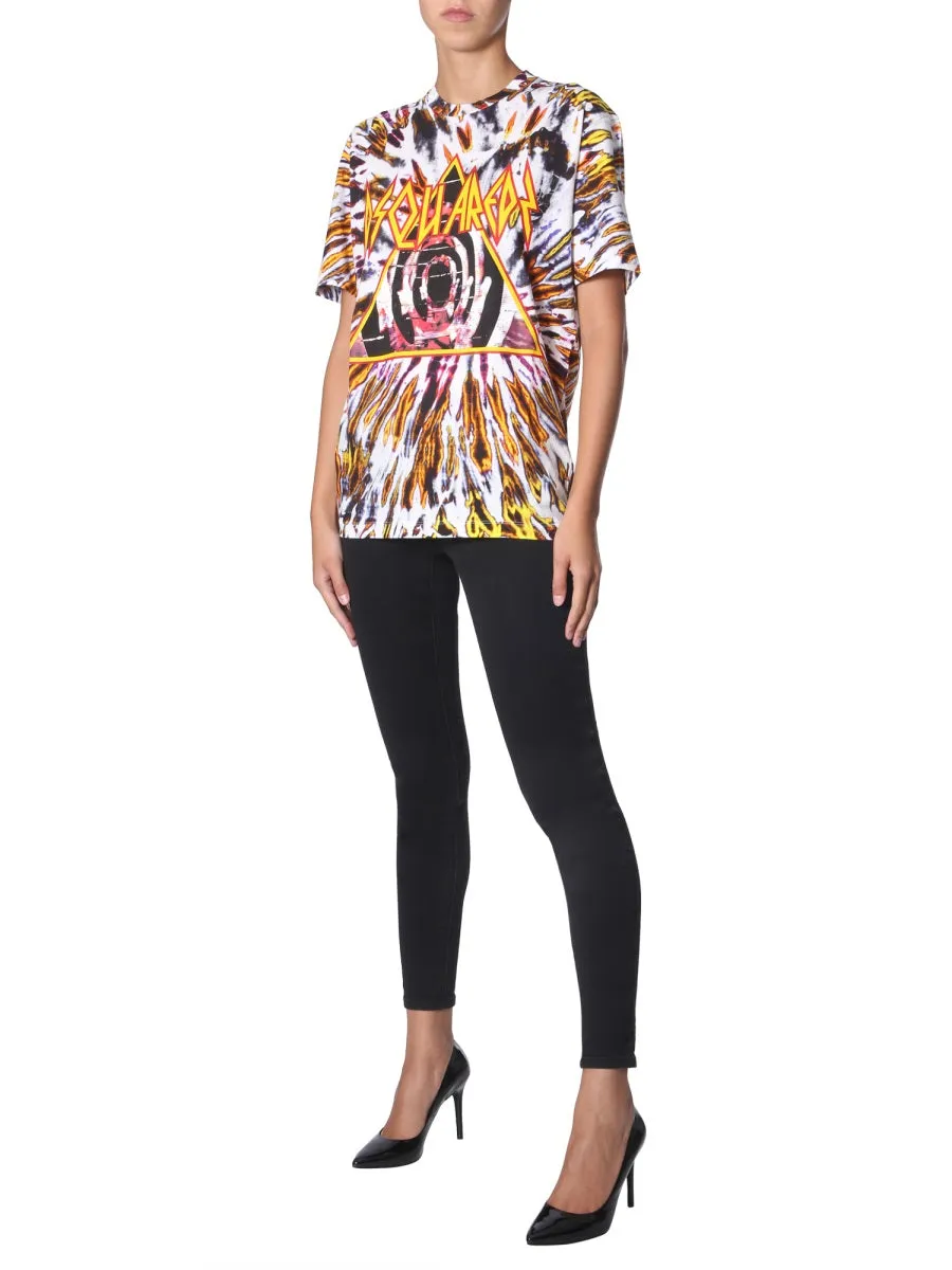 Tie And Dye Print T-Shirt sold by Wanan Luxury product image thumbnail 2