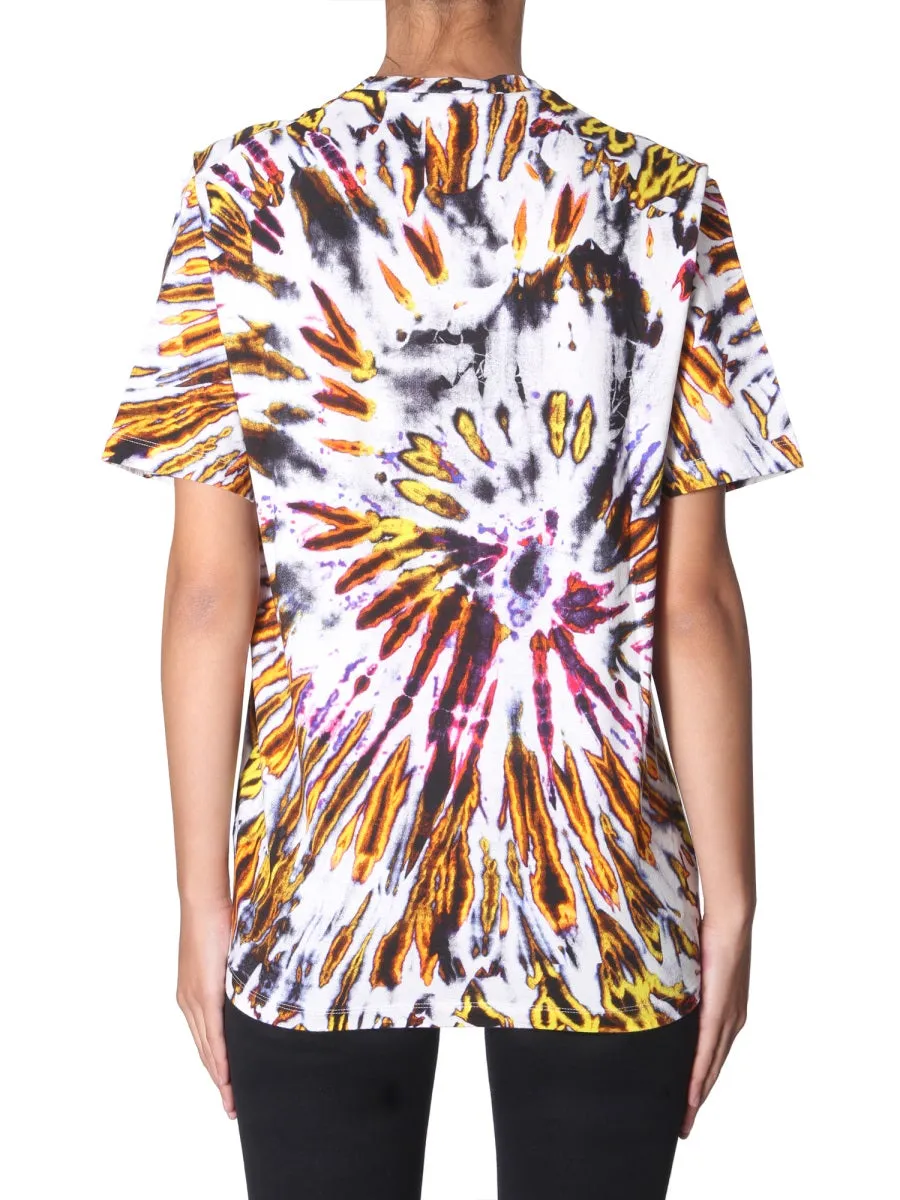 Tie And Dye Print T-Shirt sold by Wanan Luxury product image thumbnail 3