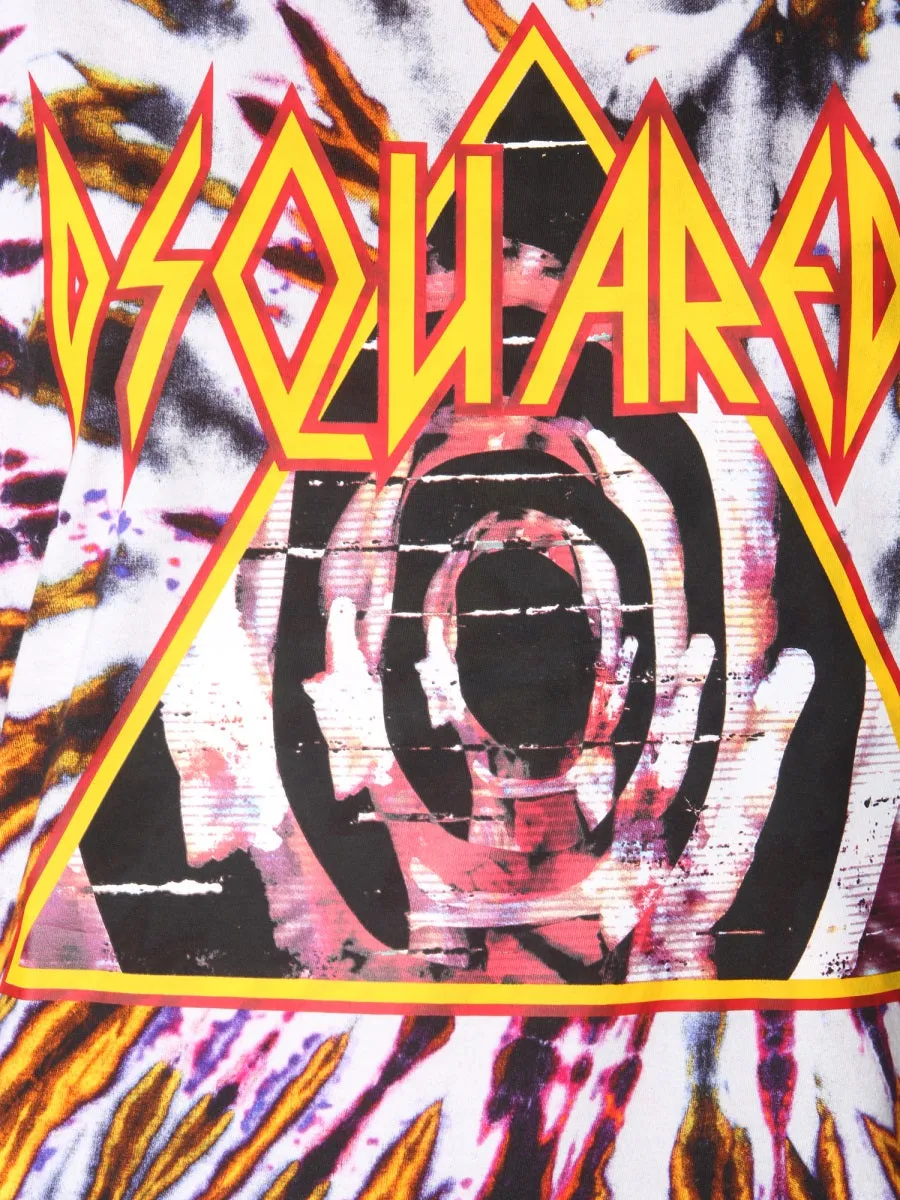 Tie And Dye Print T-Shirt sold by Wanan Luxury product image thumbnail 4