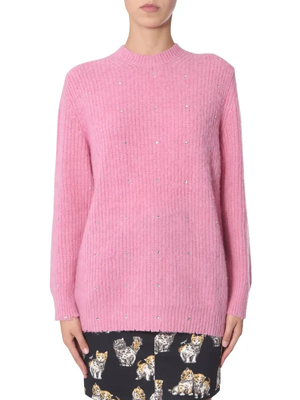 Crew Neck Sweater made by MSGM